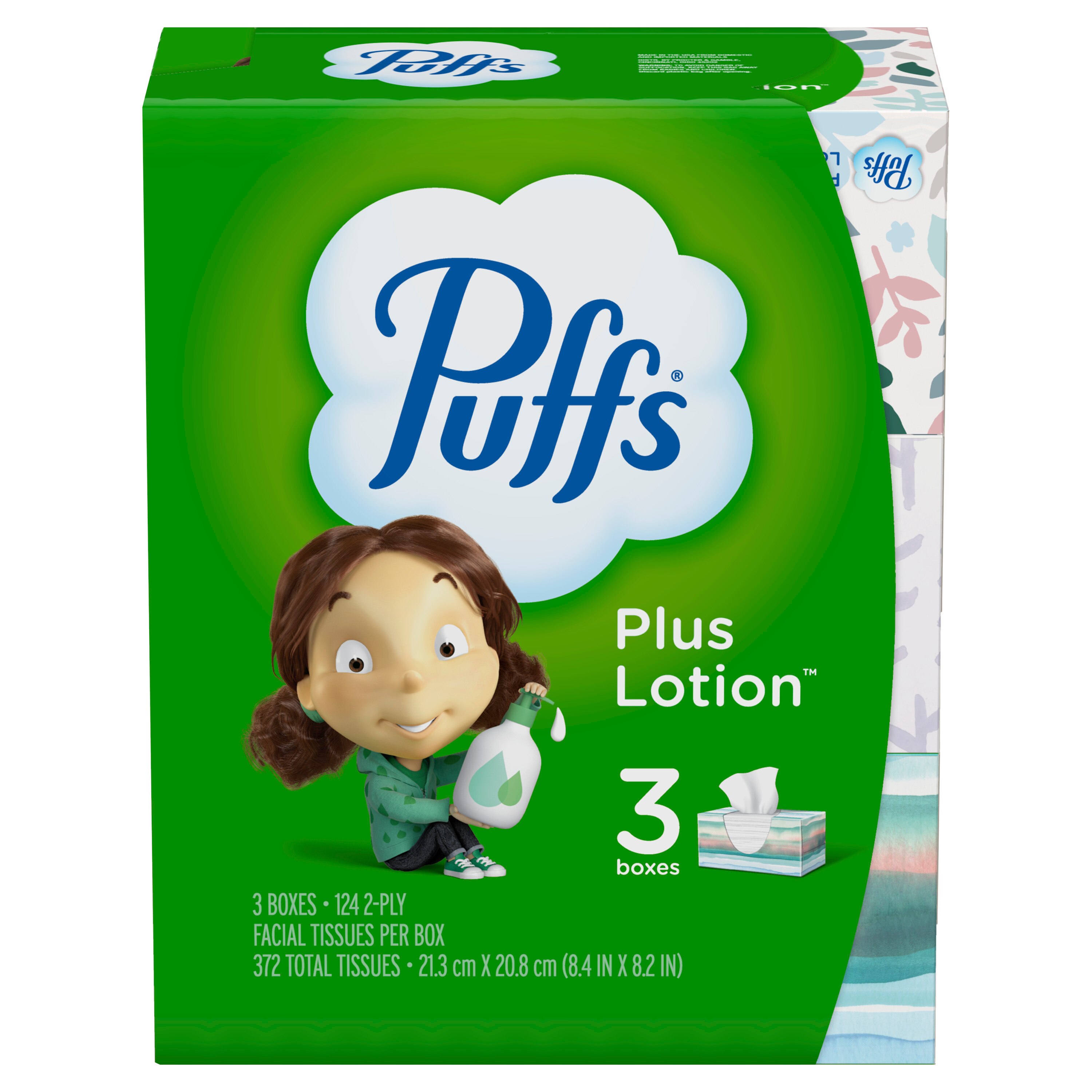 Puffs Plus Lotion Facial Tissues