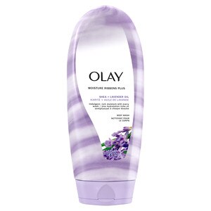 Olay Moisture Ribbons Plus Shea & Lavender Oil Body Wash, 18.0 OZ