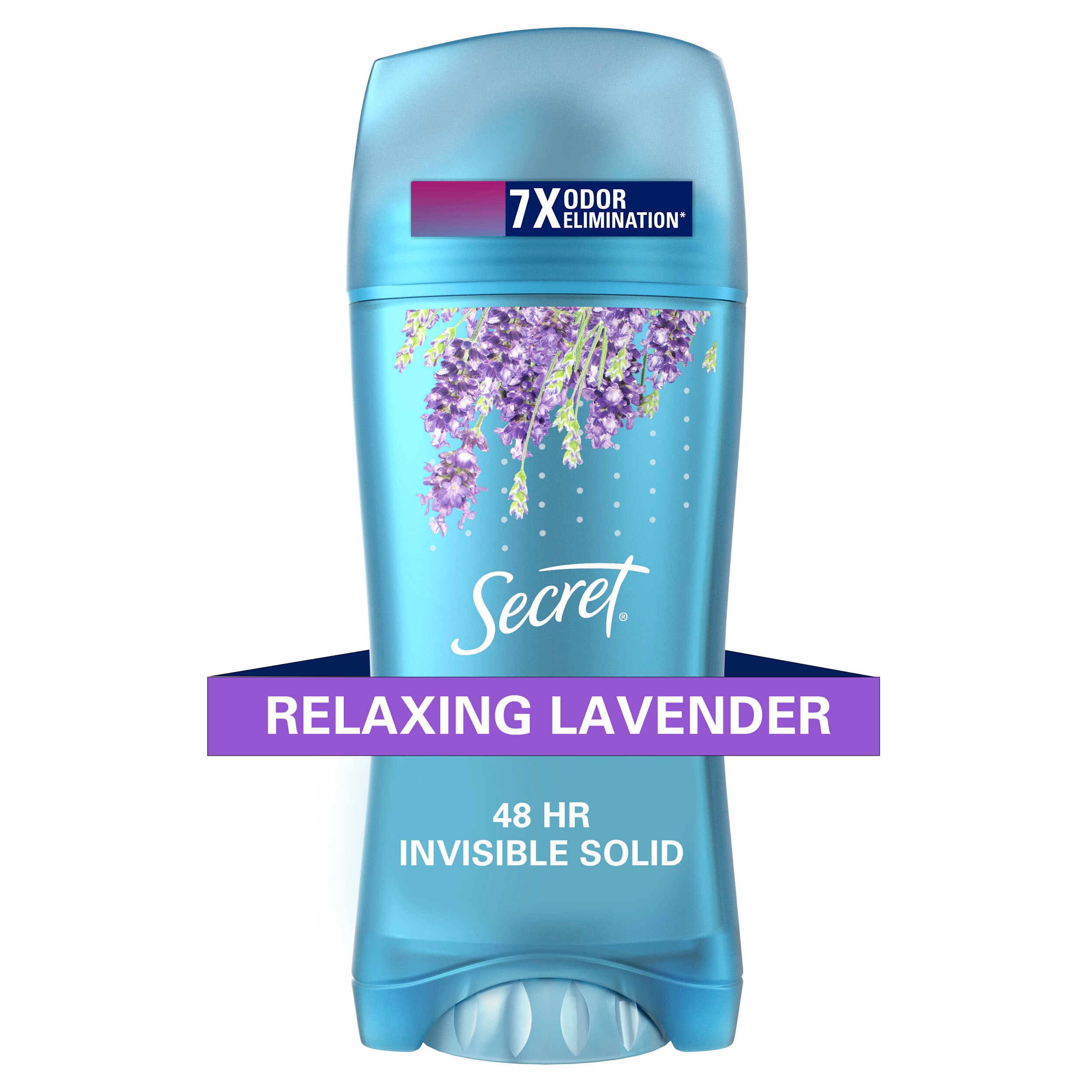 Secret 48-Hour Antiperspirant Stick, Lavender, 2.6 OZ