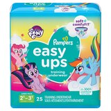 Pampers Easy Ups Girls Training Underwear, thumbnail image 4 of 18