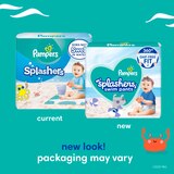 Pampers Splashers Disposable Swim Pants, Size M, 18 CT, thumbnail image 4 of 13