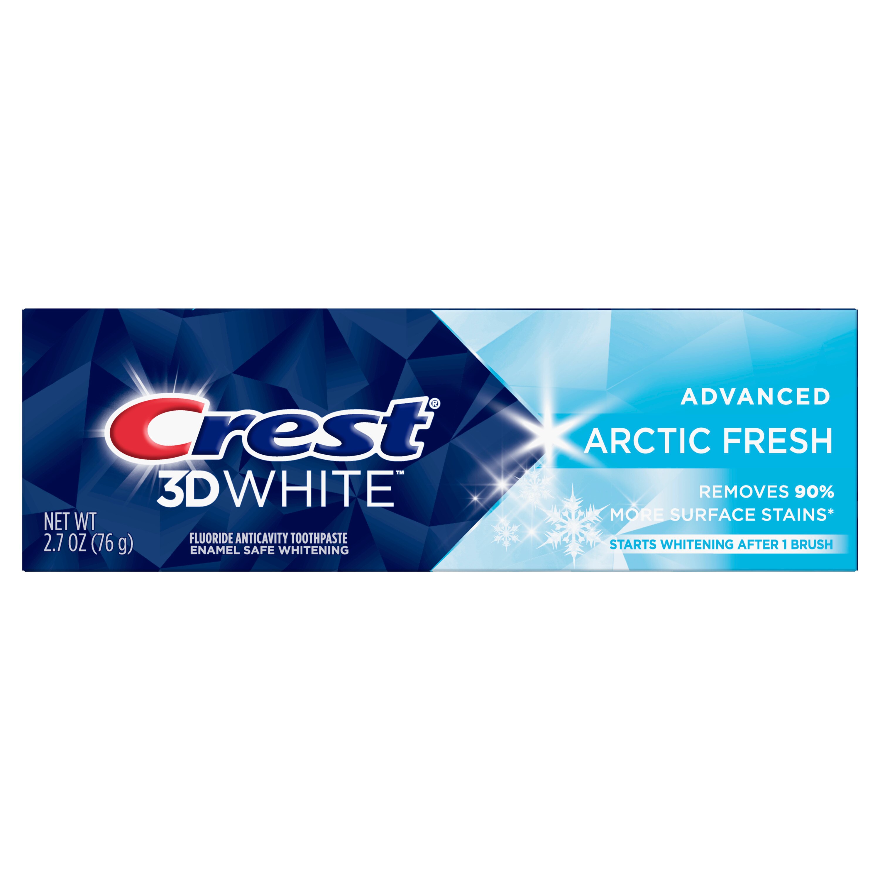 Crest 3D White Fluoride Anticavity Whitening Toothpaste, Advanced Artic Fresh