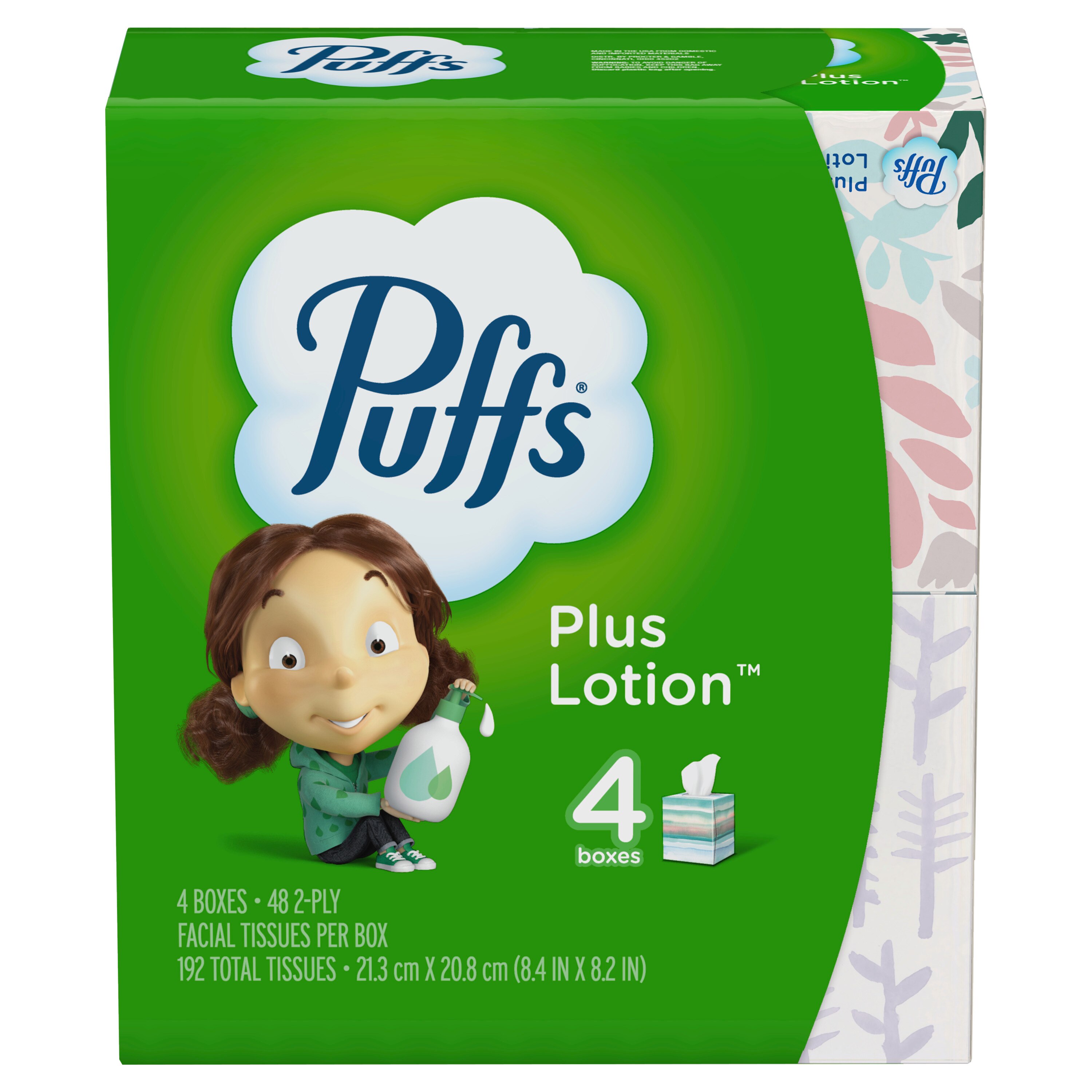 Puffs Plus Lotion Facial Tissues