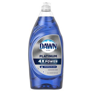 Dawn Platinum Dishwashing Liquid Dish Soap Refreshing Rain