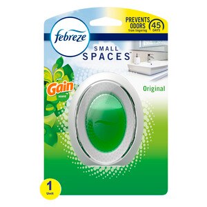 Febreze Small Spaces Air Freshener, Gain Original Scent, 1 ct