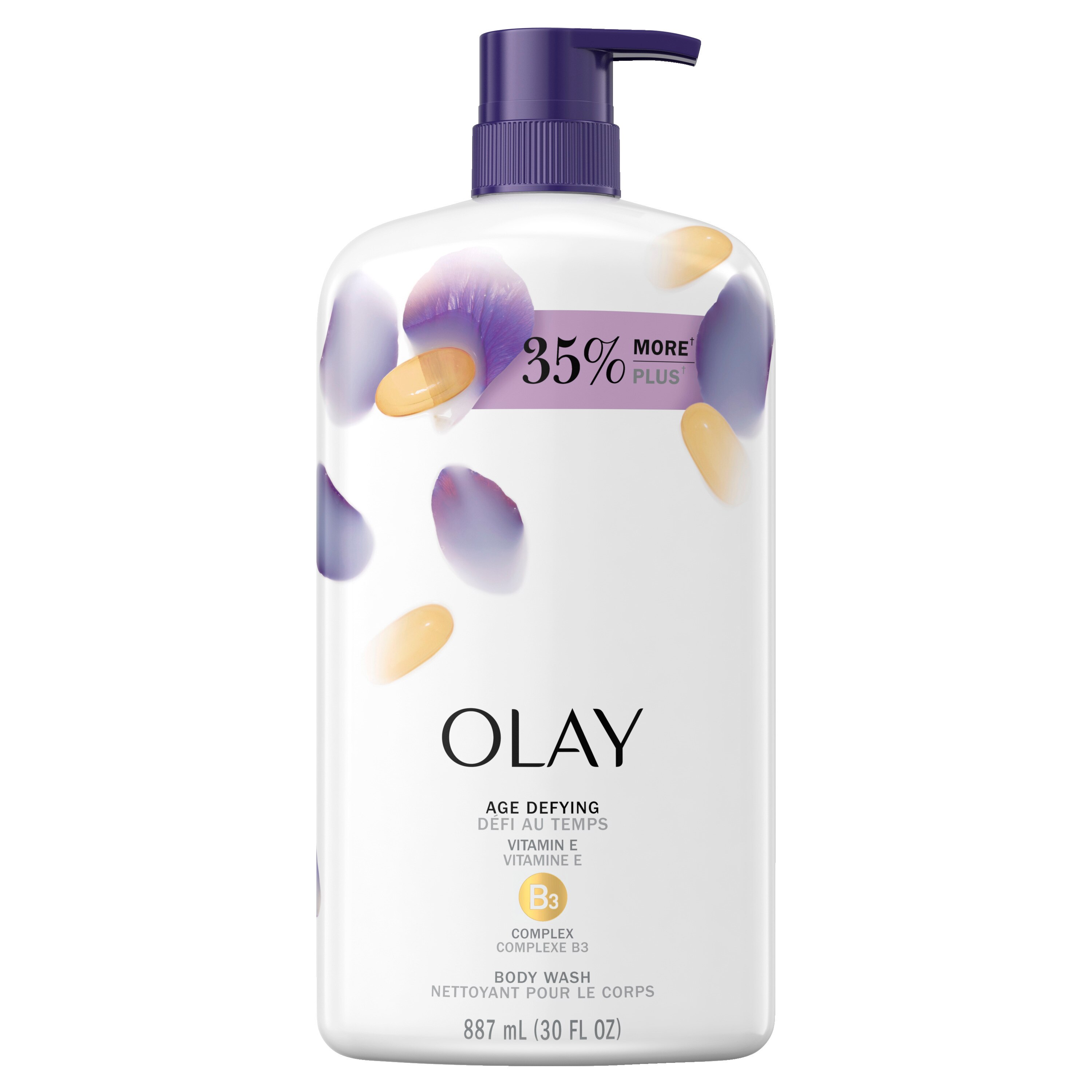 Olay Age Defying With Vitamin E Lock-In-Moisture Body Wash