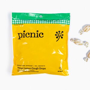 Picnic Honey Lemon Soothing Throat Lozenges, 80 CT