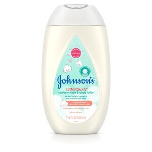 Johnson's Cottontouch Newborn Face & Body Lotion, 13.6 FL OZ