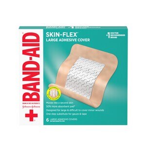 Band-Aid Brand Skin-Flex Adhesive Flexible Wound Covers