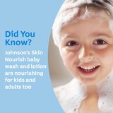 Johnson's Dry Skin Baby Lotion with Shea & Cocoa Butter, thumbnail image 5 of 12
