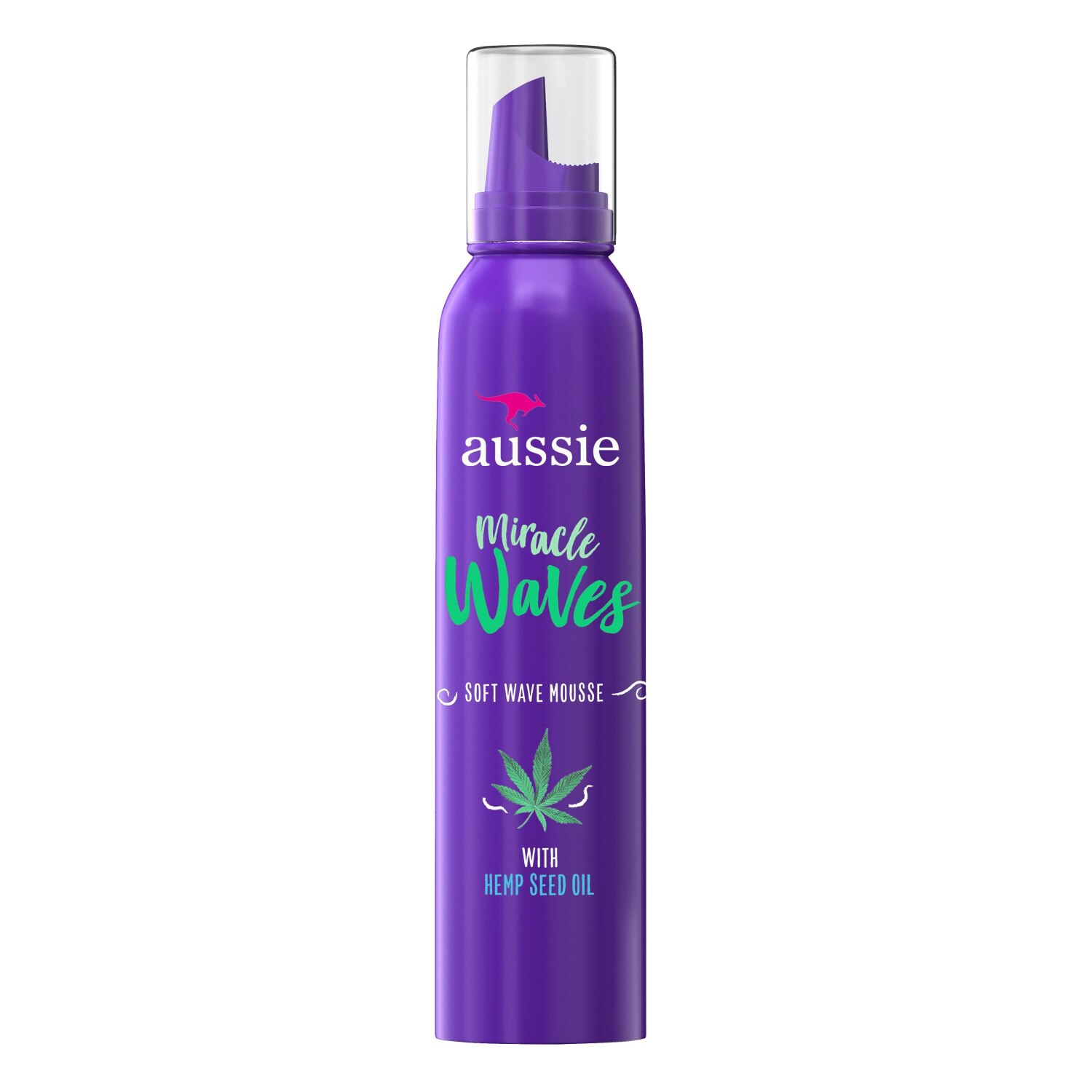 Aussie Miracle Waves Soft Wave Foam Mousse, 6 OZ