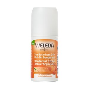 Weleda 24-Hour Roll-on Deodorant, Sea Buckthorn, 1.7 OZ