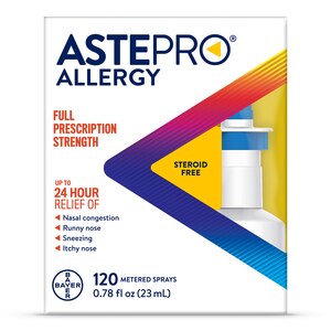 Astepro 24HR Steroid Free Allergy Relief Spray, Azelastine HCl