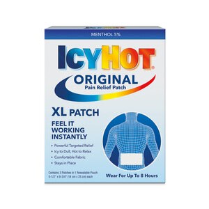 Icy Hot Original Pain Relief Patch, XL, 3 CT