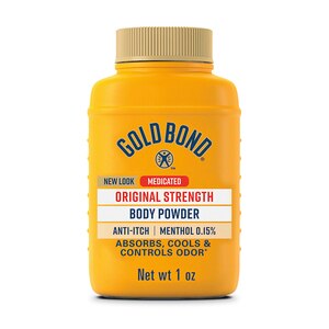 Gold Bond Medicated Original Strength Triple Action Relief Body Powder, 1 OZ