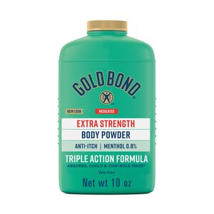 Gold Bond Medicated Body Powder for Cooling, Absorbing & Itch Relief, Extra Strength