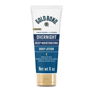 Gold Bond Ultimate Overnight Deep Moisturizing Skin Therapy Lotion, Calming Scent, 8 OZ