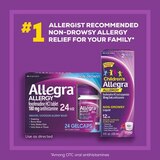 Allegra Allergy 24HR Non Drowsy Antihistamine Gelcaps, thumbnail image 4 of 7