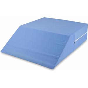 DMI Ortho Bed Wedge Elevating Leg Rest Cushion Pillow, Blue, 6" x 20" x 24"