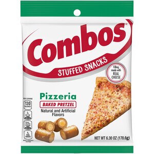 Combos Pizzeria Baked Pretzel Snack, 6.3 oz