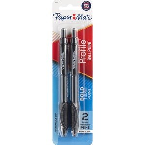Papermate Extra Smooth Profile 1.4 MM Ball Point Pens Black