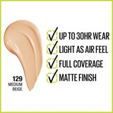 Maybelline SuperStay Full Coverage Foundation, thumbnail image 2 of 7