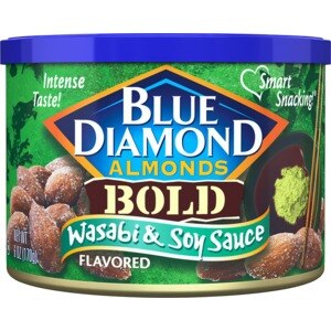 Blue Diamond Almonds Bold, Wasabi & Soy Sauce, 6 oz