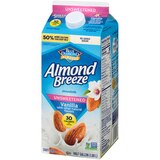 Almond Breeze Unsweetened Vanilla Almond Milk, 64 OZ, thumbnail image 2 of 4