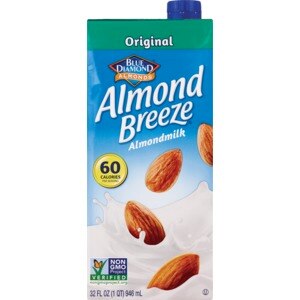 Blue Diamond Almond Breeze Almond Milk, 32 OZ