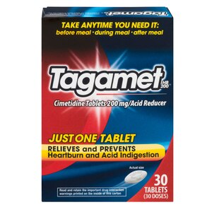 Tagamet HB 200 mg Acid Reducer and Heartburn Relief Tablets