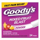 Goody's Extra Strength Headache Powders, Mixed Fruit Blast Flavor, 24 CT, thumbnail image 1 of 5
