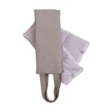 Vivi Relax-a-Bac All-Natural Hot Cold Therapy Scarf Wrap, Gray, thumbnail image 2 of 5