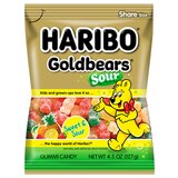 Haribo Sour Bears Gummy Candy, 4.5 oz, thumbnail image 1 of 2