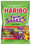 Haribo Twin Snakes Gummi Candy, thumbnail image 1 of 2