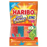 Haribo Z!NGS Streamers Sour Gummi Candy, 4.5 oz, thumbnail image 1 of 1
