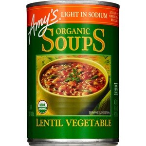 Amy's Organic Soups, Lentil Vegetable