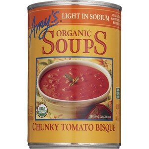 Amy's Organic Soups, Chunky Tomato Bisque