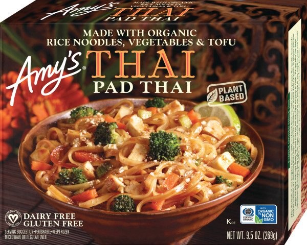 Amy's Frozen Pad Thai, 9.5 oz