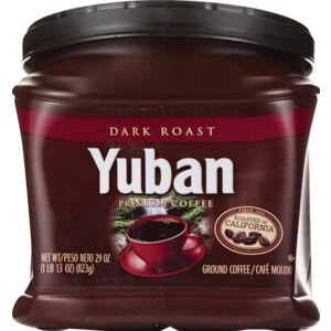 Yuban Premium Dark Roast Ground Coffee, 29 oz