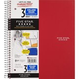 Mead Five Star - 3 Subject Notebook, College Ruled, 150 Sheets, thumbnail image 1 of 10