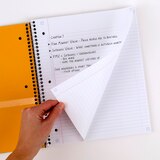 Mead Five Star - 3 Subject Notebook, College Ruled, 150 Sheets, thumbnail image 2 of 10