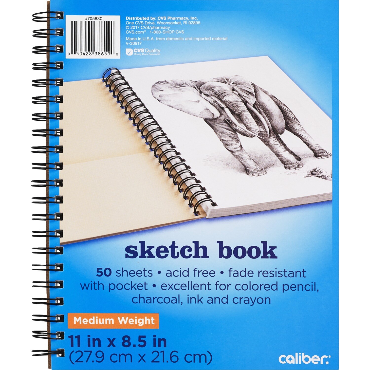 Caliber Sketch Porfolio with Sketch & Store Pockets