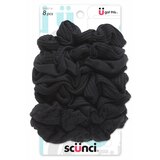 Scunci Fabric Scrunchies, Black, thumbnail image 1 of 1