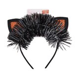 Scunci Halloween Light-Up Cat Ear Headband with Tinsel, 1 CT, thumbnail image 1 of 4