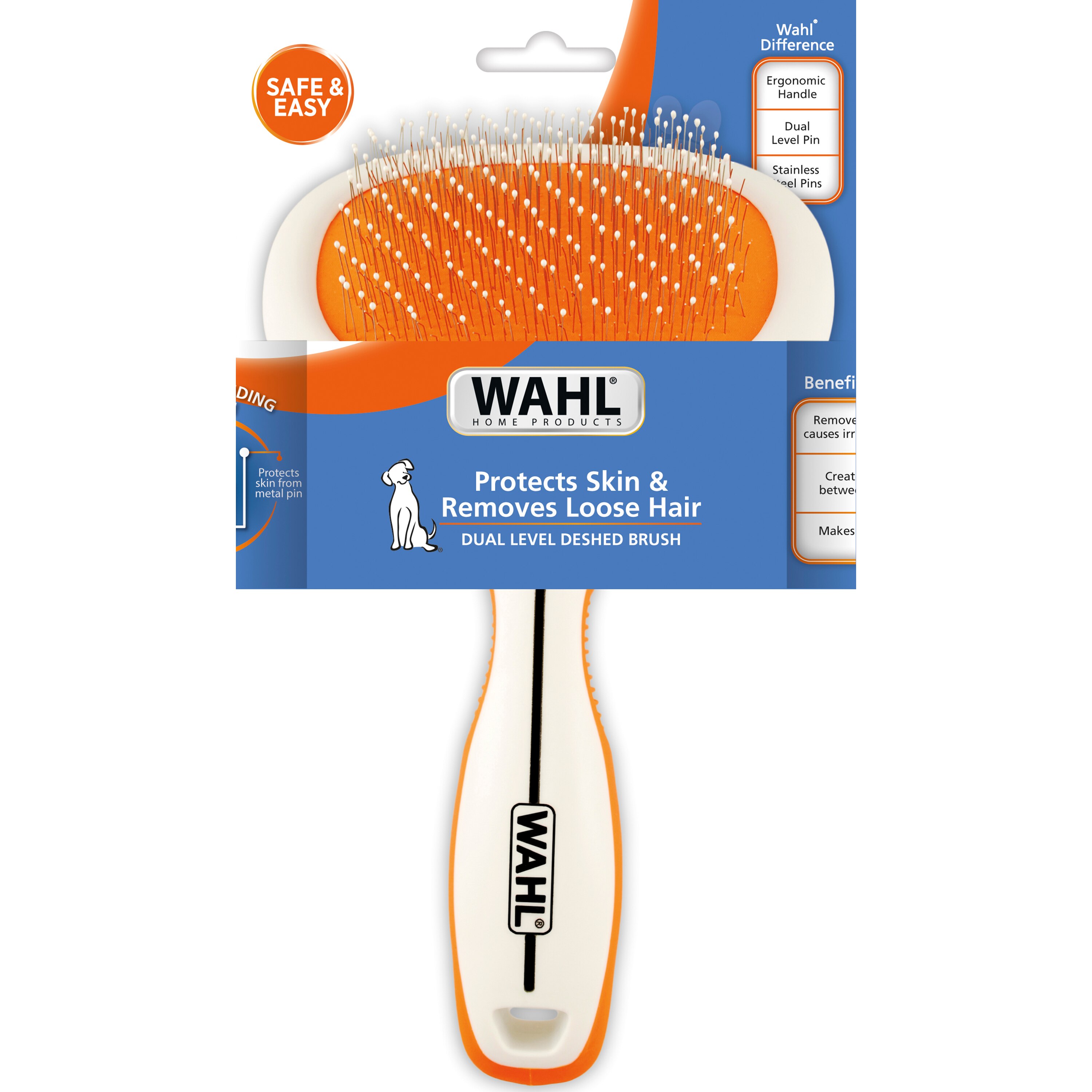Wahl Premium Dual Level Sensitive Skin Pet Slicker Brush