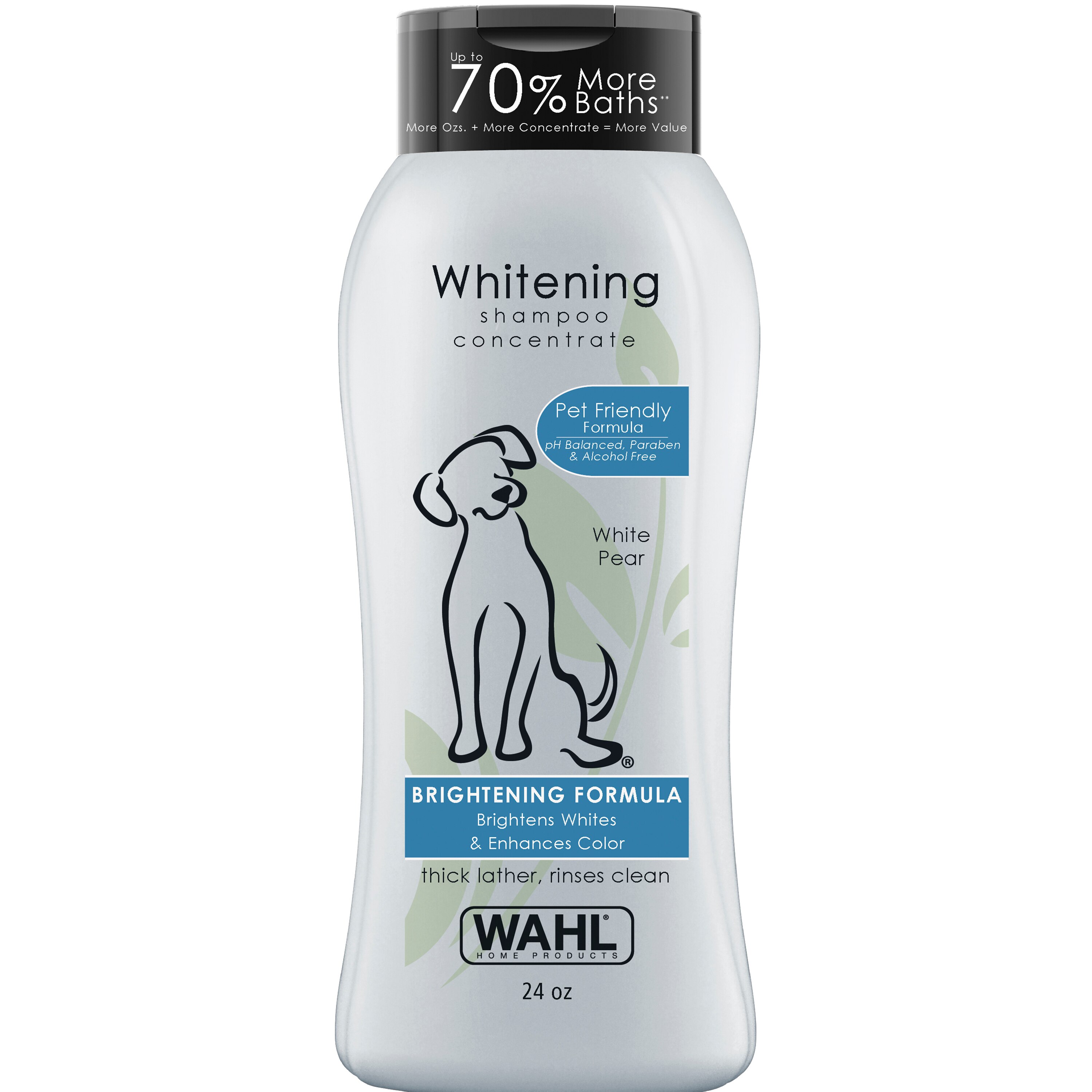 Wahl Whitening Pet Shampoo, 24oz