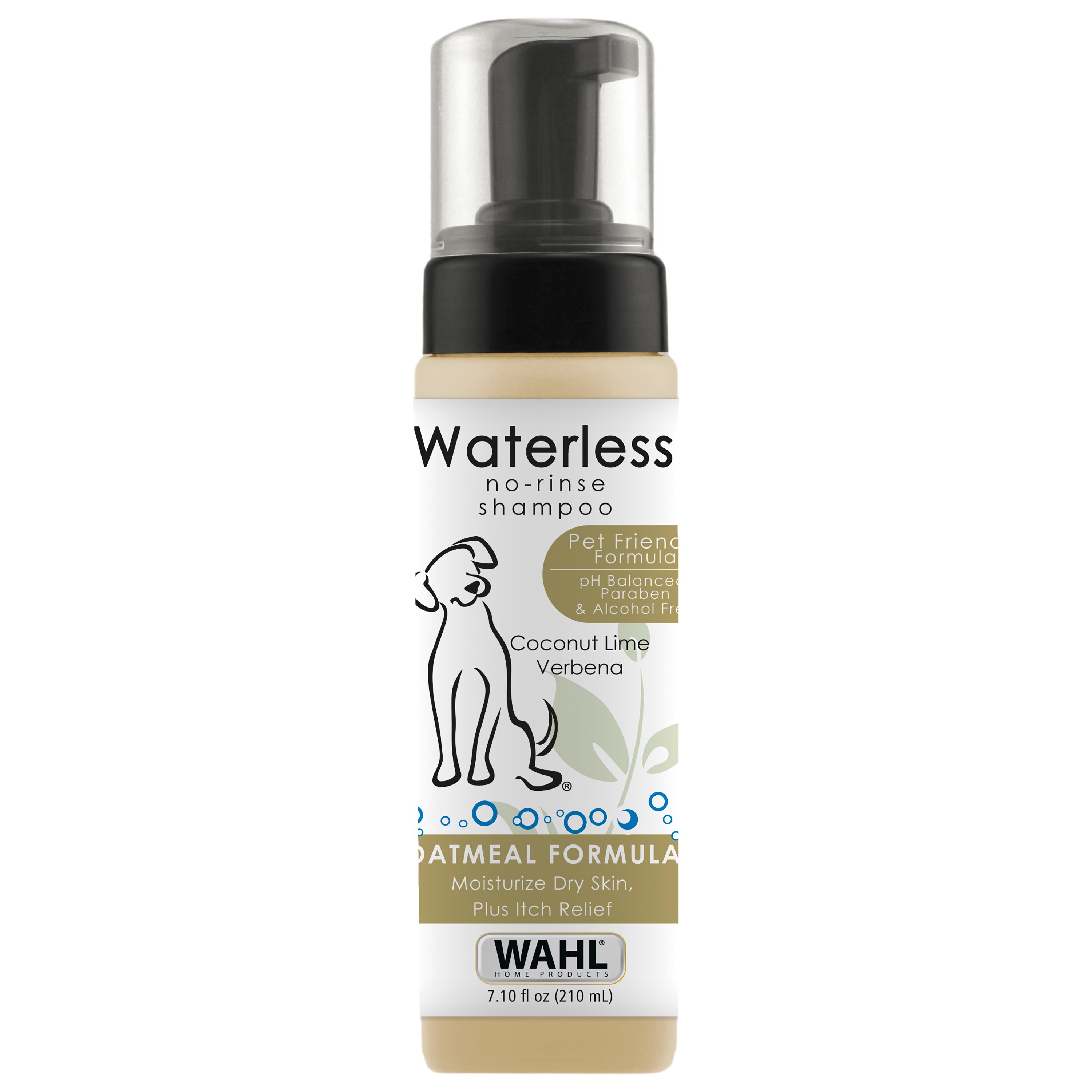 Wahl Waterless No-Rinse Oatmeal Pet Shampoo