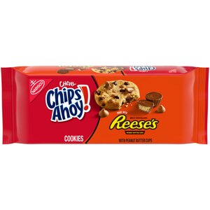 CHIPS AHOY! Chewy Chocolate Chip Cookies with Reese's Peanut Butter Cups, 9.5 oz