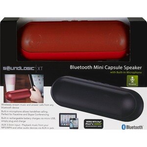 SoundLogic Bluetooth Mini Capsule Speaker