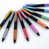 Zebra Sarasa Clip Retractable Gel Pens, 0.5mm, Assorted Decoshine Colors, 9 pk, thumbnail image 2 of 3